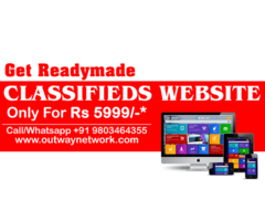 Readymade Classified Website in India Just Rs 5999/-